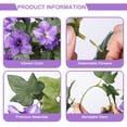 thumbnail image 3 of Flores artificiales HyeFlora Spring Faux Morning Glory, 2 unidades, 3 of 9