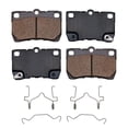 thumbnail image 7 of Detroit Axle - Brake Pads for 2006-2013 Lexus IS250 2007 2008 2009 2010 2011 2012 Front & Rear Ceramic Brakes Pads Replacement, 7 of 7