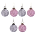 thumbnail image 2 of Melrose International LLC Ball Ornament (Set of 6) 3"D Glass, 2 of 5
