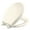 Almond, variant on Kohler Cachet ReadyLatch Quiet-Close Round Toilet Seat, White 4639-RL-0