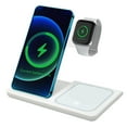 thumbnail image 1 of Estación de Carga Inalámbrica Base de Carga Inalámbrica Rápida 3 en 1 para I13 12 11 X XS XR 8 8P Auriculares  Soporte de Cargador Inalámbrico Plegable para Reloj IOS Anggrek Otros, 1 of 8