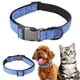 thumbnail image 2 of Collar de terciopelo azul suave para gatos y cachorros con lazo, accesorio de cuello de moda para mascotas pequeñas y medianas, 2 of 8