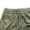 thumbnail image 3 of Tqyyweavej Men's Mesh Swim Trunks Pull-On Solid Color Board Shorts with Pockets Drawstring Breathable Swim Shorts with Compression Liner S-2XL, 3 of 4