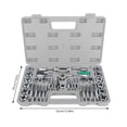 thumbnail image 4 of LAFGUR Tap And Die Set, Screw Taps Tool Set 40Pcs Wrenches And Thread Gauge Tap Holder, Strong Strength Heavy Duty Hand Tools For Vehicles Machinery, 4 of 8