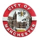 thumbnail image 1 of Imán para nevera con diseño 3D de resina emblemático del Manchester City, 1 of 3