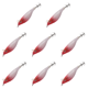 thumbnail image 1 of Señuelo Pesca Luminoso Anzuelos Calamar Artificiales Cebos Jigging () Blanco, 1 of 5