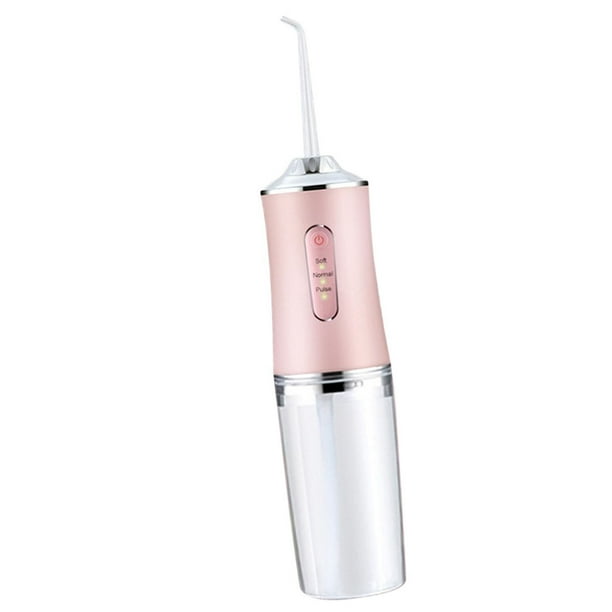 Irrigador Dental Eléctrico Con 4 Boquillas, Limpieza Eficiente, Modo Ajustable, Tamaña Portátil, Funcional de Memoria, DeSeño Recargable, Limpieza Profunda de Dientos y Placa,
