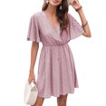 thumbnail image 1 of Txlixc Vestido de manga corta de estilo femenino Txlixc moda, 1 of 8