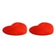 thumbnail image 2 of Injueey Alfombra de chenilla de microfibra con forma de corazón de Hi.FANCY Rojo 40x50cm 2piezas Injueey CBP060502, 2 of 5