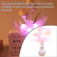 thumbnail image 4 of Naiovety CN Plug Socket Lamp Bedside Power Night Nursing Bedroom Living Art Outlet Decorative Atmospheres Room Iluminación y accesorios tipo 3 rosa, 4 of 6