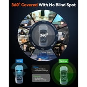 Vantrue E360 ACE 5.2K 360° Panoramic WiFi Dash Cam, Handheld Action Camera