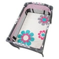 thumbnail image 6 of Baby Trend Lil Snooze Deluxe II Nursery Center Playard with Changer and Bassinet, Daisy Dots Pink, 6 of 8