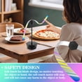 thumbnail image 6 of HKKDKTA Fly Fans for Tables, 4 packs Fan Portable with Holographic Blades and Hooks, Batteries Powered Table Fan for BBQ, Party, Kitchen and Picnic, 6 of 7
