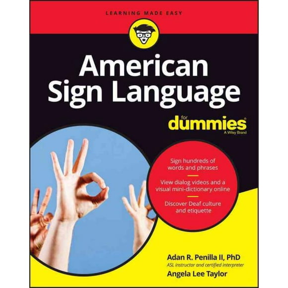 American Sign Language for Dummies, Angela Lee Taylor, Adan R. Penilla Paperback