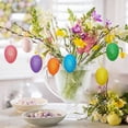 thumbnail image 4 of 12PC Glitter Foam Easter Egg Ornaments - Sparkling Hanging Eggs for Easter Tree Decorations, Basket Fillers, DIY Crafts, and Party Supplies in 6 Vibrant Colors, 4 of 6