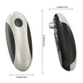 thumbnail image 5 of M‌SAS Electric Can Opener - USB Rechargeable Automatic Opener, Hands-Free Safe Design for All Can Sizes, Smooth Edge Kitchen Tool for Seniors with Arthritis, 5 of 8