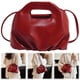 thumbnail image 5 of Bolso Pequeño Con Nube Mano Liso Plisado Cuero PU Cordón para Mujer, 5 of 9