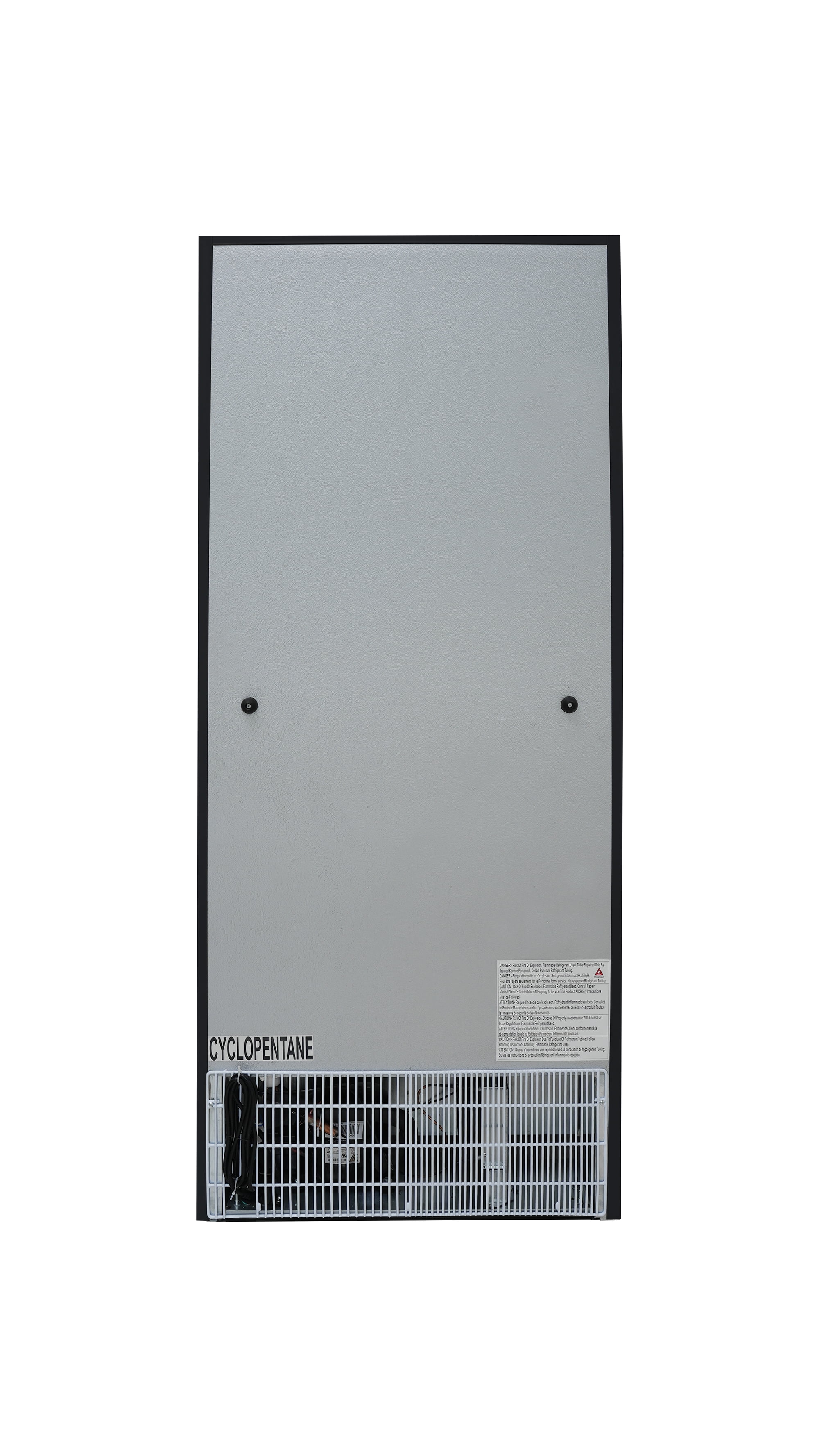 Hamilton Beach 19.2 Cu. ft. Commercial Refrigerator,  543 Liters All Fridge with Lockable Door, Stainless Steel