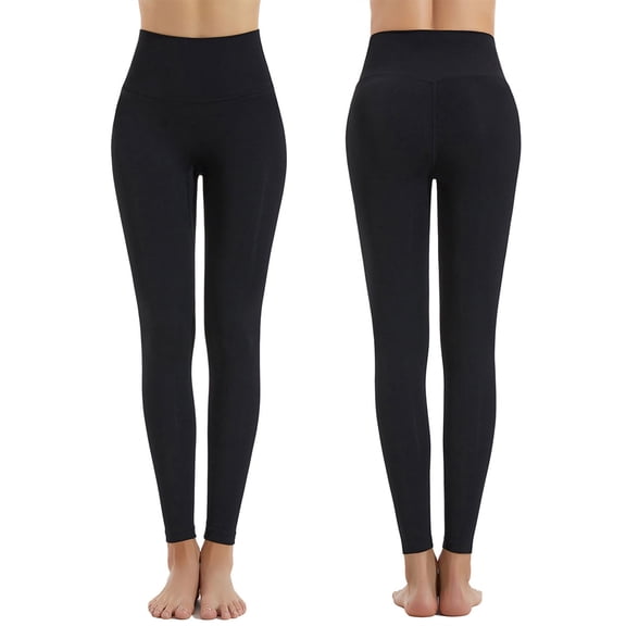 Juslio Womens Leggings High Waisted Yoga Pants with Pockets,Tummy Control Running Athletic Workout Leggings