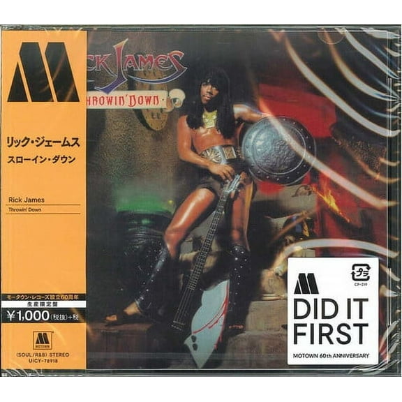 Rick James - Throwin' Down - Music & Performance - CD