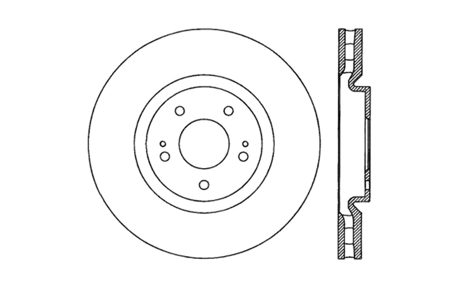 Power Slot Slotted Brake Rotor 126.63059SL - Performance Brake Rotor For Trucks, SUVs & Sports Cars