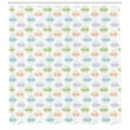 thumbnail image 3 of Ambesonne Cars Shower Curtain, Simple Pastel Automobiles, 69"Wx84"L, Multicolor, 3 of 3