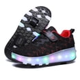 thumbnail image 1 of Patines Ocio Deportes Zapatos Niños Dos Ruedas Led Luz Intermitente Automático Invisible Patines De Ruedas-negro-28 Bolígrafo Bolígrafo Bolígrafo de papelería, 1 of 5