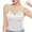White, variant on Women's Breathable Shapewear Top Slim Fit Tank Cami with Built-in Bra for Yoga Workout Running Casual Summer Fashion