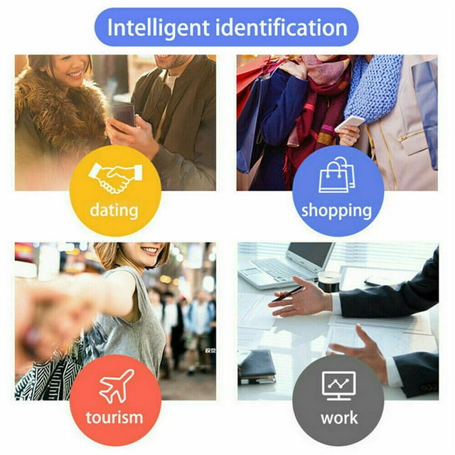 G5 Instant Voice Language Translator 40 translator; travel language Languages Translation Machine Travel Business Smart Interpreter,White