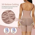 thumbnail image 4 of Women Bodysuit Shapewear Full Body Shaper Tummy Control Slimming Sheath Hip Push Up Thigh Slimmer Shapers Bodysuits, 4 of 6