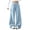 Sky Blue #1, variant on WULMLEO Wide Leg Sweatpants Women Baggy Elastic High Waisted Lounge Pants 2026 0versized Soft Relaxed Fit Workout Trousers with Pockets Pink M