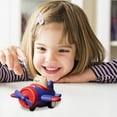 thumbnail image 2 of Novelty Toy for Indoor Play Cute Airplane Pull Back Glider with Durable Build and Entertaining Reversible Flight, 2 of 5