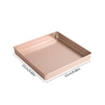 thumbnail image 3 of Toaster Oven Pans and Trays, Small Baking Sheet Set for Cooking, Non-Stick Cookie Sheets, Thick, Easy to Clean 8.6In, 3 of 6