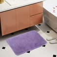 thumbnail image 5 of Fsqjgq Creative Carpet Area Rugs Indoor Mats for Entryway Carpet Welcome Decoration Day Room Living Doormats Carpet Home Carpets Bathroom Products Long Hair 50Cmx80Cm Purple, 5 of 6