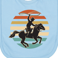 thumbnail image 3 of Inktastic Rodeo Team Roping Cowboy Newborn Bib, 3 of 3