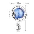 thumbnail image 4 of Pulsera Plata de Ley 925 Planeta Azul Love Moon Charm Sincero Electrónica, 4 of 4