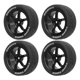 thumbnail image 5 of 4pcs Ruedas 1/10 RC, Neumáticos De Goma De Plástico Reemplazo De Ruedas RC Para Automóviles De Control Remoto TT01, TT02, XV01, XV02, HSP 94123, 94122, 5 of 7