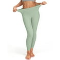 thumbnail image 4 of No Front Seam Yoga Leggings for Women - 22" / 23" High Waist Buttery Soft Lounge Yoga Pants Mint Green L, 4 of 6