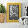 thumbnail image 5 of Graphic Foliage I - Framed Print w/glass - Sunflower Yellow, 5 of 6