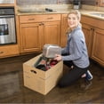 thumbnail image 3 of Medium Classic Moving Box 20 Pack, Reinforced Handles, Tape-Free Assembly, Box with Lid, 19-in x 14.5-in x 15.5-in, 3 of 5