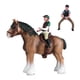 thumbnail image 3 of Figura de caballo perfecl Modelo caballo con silla de montar PVC decoración escritorio Estilo B, 3 of 8