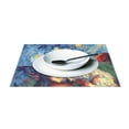 thumbnail image 3 of Dog Starry Sky 12×18 inch Placemats Heat Resistant Washable Foldable Rectangular Placemats Set Decoration Indoor Outdoor for Kitchen Dining Table 4PCs, 3 of 8
