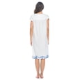 thumbnail image 4 of Casual Nights Women's Botanic Lace Short Sleeve Nightgown, 4 of 5
