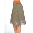thumbnail image 2 of Just Love Skirts / Pleated Skirt (Kale, Small), 2 of 3