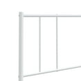 thumbnail image 5 of vidaXL Metal Headboard White 135 cm, 5 of 5