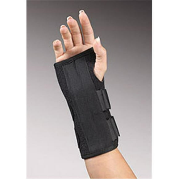 FLA Orthopedics 22-602UNBLK Uni-Fit 8 In. Wrist Splint Black Universal