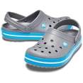 thumbnail image 2 of Clog Crocs Crocband unisex, color carbón/océano, tamaño 13 W/11 M, 2 of 8