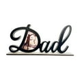 thumbnail image 1 of Wdhugt Wooden Father Letter Frame For Home Decor And Holiday Gift Made Of Wood Material With Hollow Design For Tabletop Display, 1 of 7