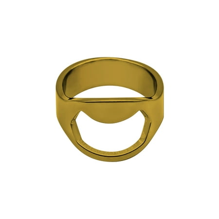 

Huaai Bottle&Can Openers Stainless Steel Thumb Ring Bottle Opener Bar Bottle Opener Tool Ring Bottle Opener 2Pcs Gold
