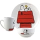 thumbnail image 4 of Vajilla de Porcelana Snoopy 12 Piezas Charlie Brown Woodstock Peanuts, 4 of 8